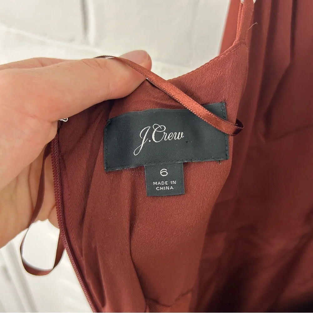 J.Crew Cha Cha Tiered Ruffle Maxi Dress Size 6